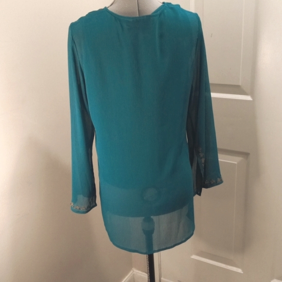 Ninety Size Med 2 piece Tunic/ Cami ,Emblishments ,Sequins & Beading - Picture 5 of 8